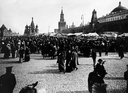 Верба на Красной площади, 1913 г.