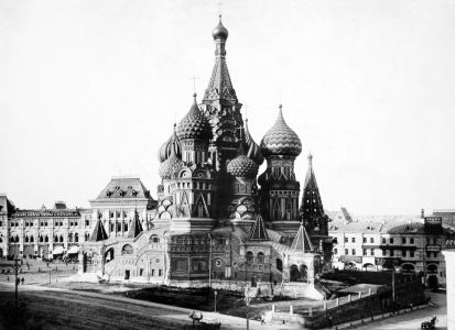Храм Василия Блаженного с Кремлевской стены